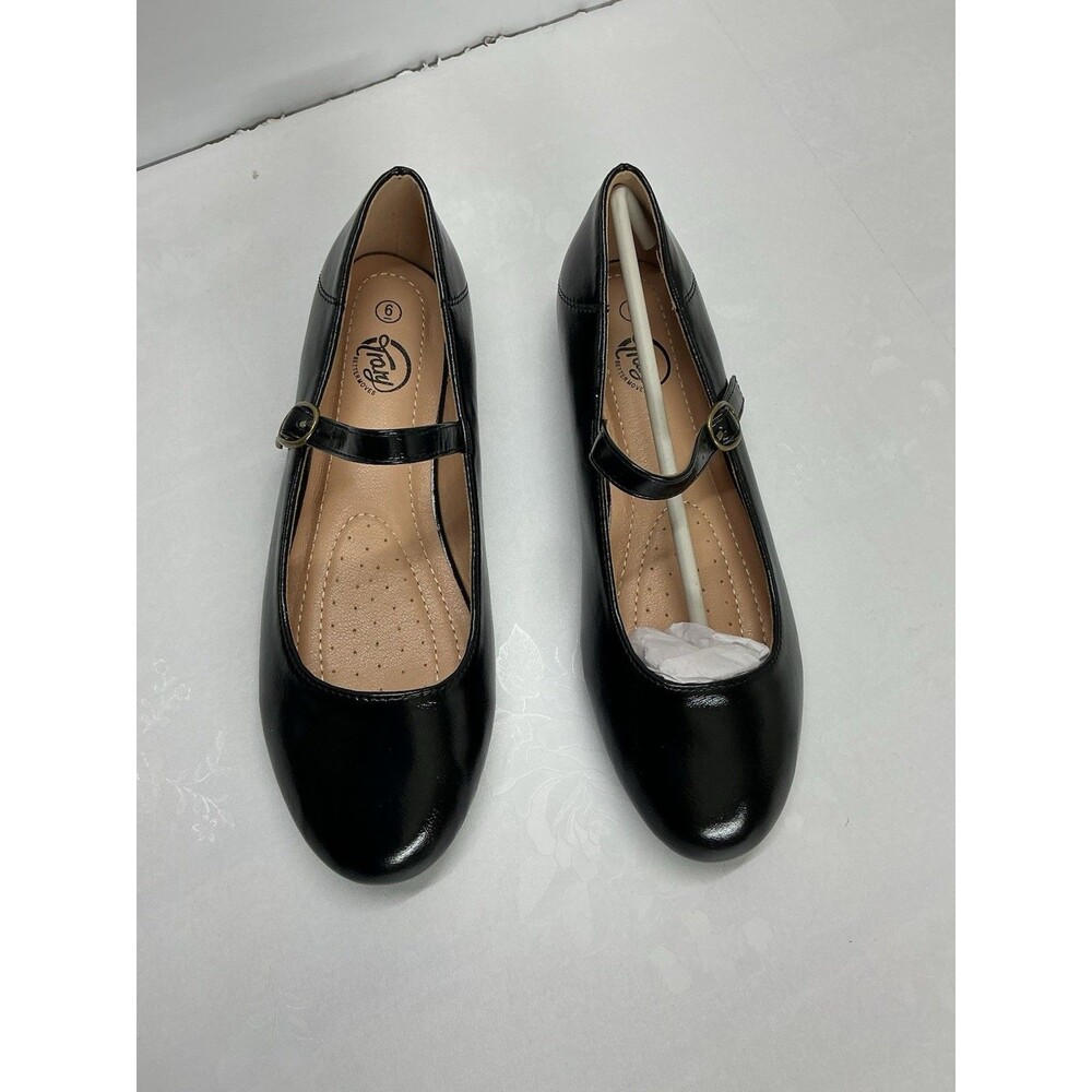 Trary Girls Mary Jeans Shoes Size 6 - Picture 2 of 3